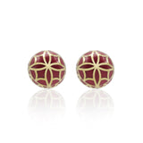 Signature Flower Sphere Small Earrings - Georgina Jewelry