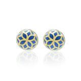 Signature Flower Sphere Small Earrings - Georgina Jewelry