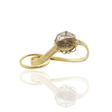 Signature Crystal Gemstone 3 Finger Ring - Georgina Jewelry