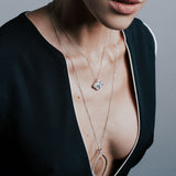 Chandler Diamond Flower Pendant - Georgina Jewelry