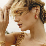 Les Raciness Carmelina Resin Earrings