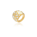 Les Racines Ceramic Ring - Georgina Jewelry