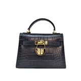 Georgina Nude Mini Lock Tote - Georgina Jewelry