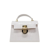 Georgina Nude Mini Lock Tote - Georgina Jewelry