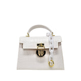 Georgina Nude Mini Lock Tote - Georgina Jewelry