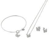 Signature Diamond Butterfly Set - Georgina Jewelry