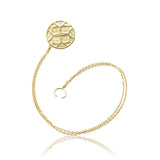 Signature Gold Nose Cuff Chain Earring - Georgina Jewelry