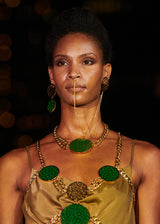 Signature Gold Nose Cuff Chain Earring - Georgina Jewelry