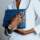 Signature Resin Gold Link Bracelet - Georgina Jewelry