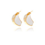 Les Racines Ceramic Earrings - Georgina Jewelry
