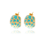 Les Racines Ceramic Earrings - Georgina Jewelry