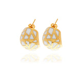 Les Racines Ceramic Earrings - Georgina Jewelry