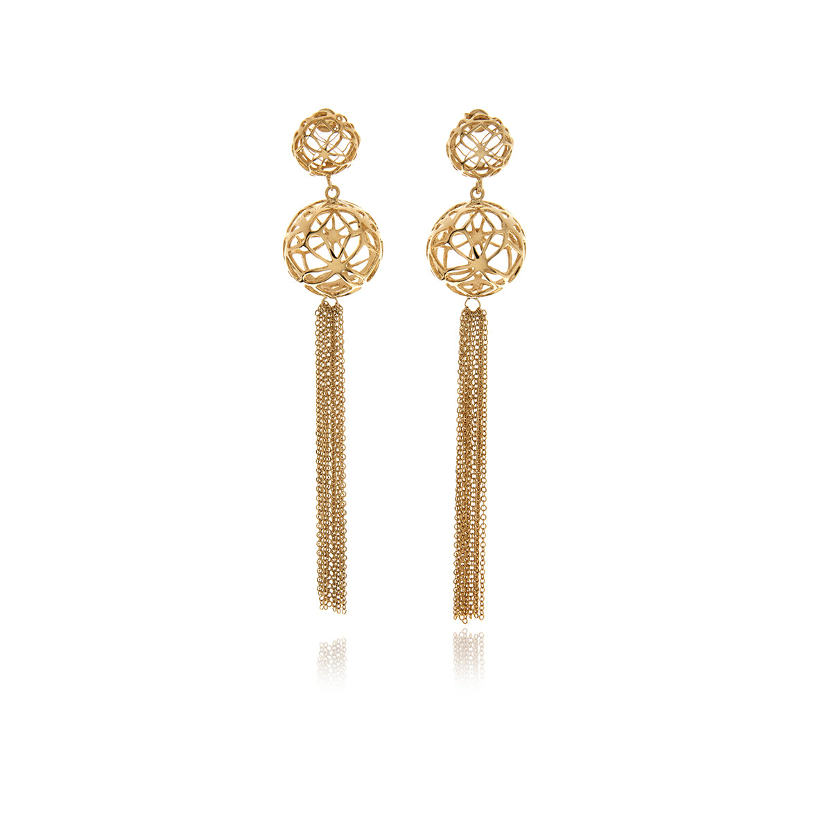 New design earrings hot sale 2018 gold