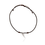 Signature Leather Necklace for Men - Georgina Jewelry