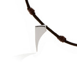 Signature Leather Necklace for Men - Georgina Jewelry