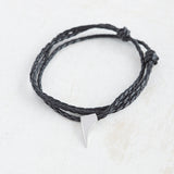 Signature Leather Necklace for Men - Georgina Jewelry