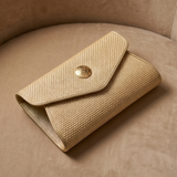 Georgina Black  Straw Large Clutch