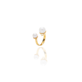 Signature Natural Pearl Open Ring