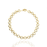 Signature Diamond Gold Chain Necklace