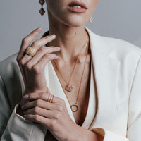 Reverie Bar Chain Long Necklace