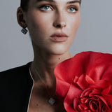 Chandler Diamond Flower Earrings - Georgina Jewelry