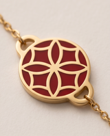 Signature Flower Carmelina Gold Necklace