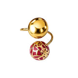 Signature Sphere Pink Resin Ring