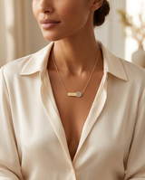 Signature Gold Plated-Sterling Silver  Flower Necklace