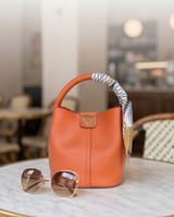 The Petite Pail Orange - Georgina Jewelry