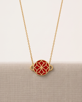 Signature Flower Carmelina Gold Necklace