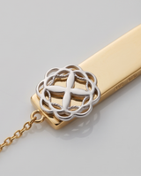 Signature Gold Plated-Sterling Silver  Flower Necklace