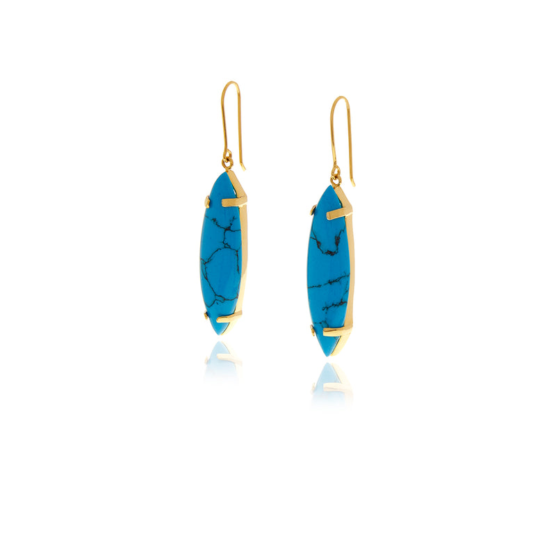 Signature Turquoise Earrings - Georgina Jewelry