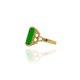 Signature Emerald Crystal Ring - Georgina Jewelry