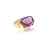 Luxe Cabochon Amethyst Ring - Georgina Jewelry