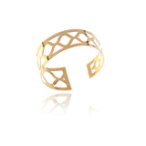 Signature Gold  Irregular Bracelet - Georgina Jewelry