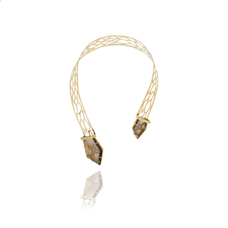 Snake Petal Necklace - Georgina Jewelry
