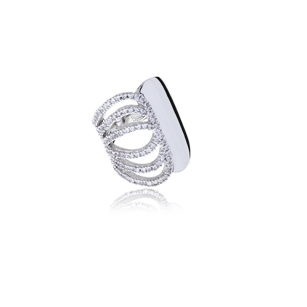 Raffine Diamond Butterfly Ring - Georgina Jewelry