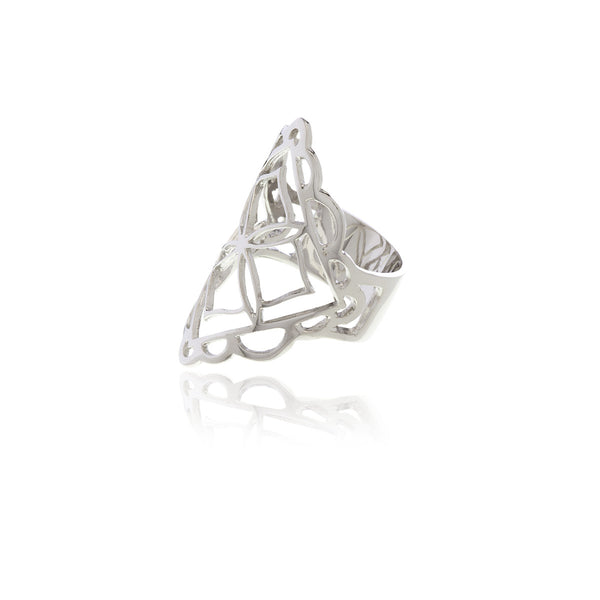 Signature Diamond Shape Ring - Georgina Jewelry