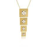 Releve Signature Gold Square Necklace - Georgina Jewelry