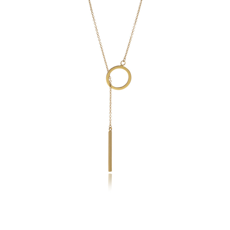 Reverie Bar Chain Long Necklace - Georgina Jewelry