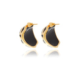 Les Racines Ceramic Earrings - Georgina Jewelry