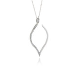 Petal Diamond Pendant - Georgina Jewelry