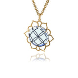 Signature Sun Crystal Choker Pendant - Georgina Jewelry