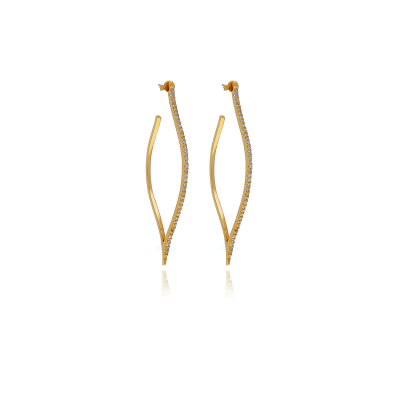 Petal Diamond  Earrings - Georgina Jewelry