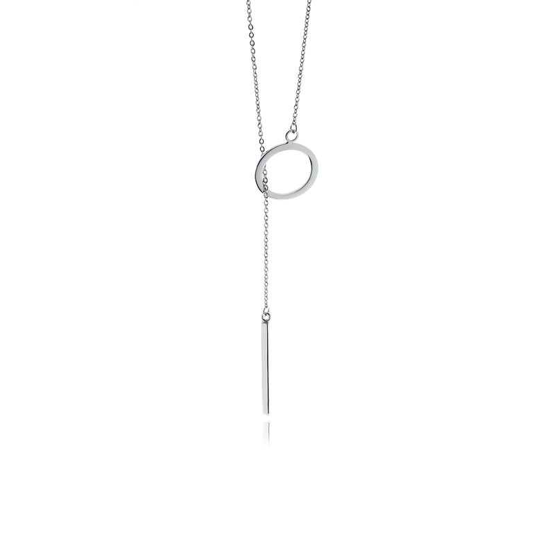 Reverie Bar Chain Long Necklace - Georgina Jewelry