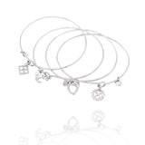 Signature Diamond Charm Bracelet