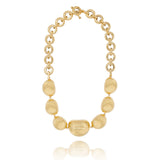 Gold Signature Dome Necklace - Georgina Jewelry