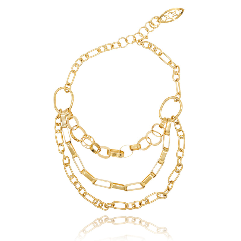 Signature Gold  Chain Necklace - Georgina Jewelry