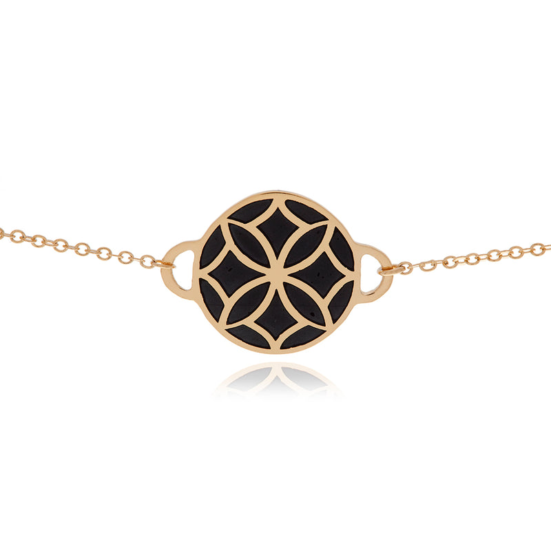 Signature Flower Gold Necklace - Georgina Jewelry