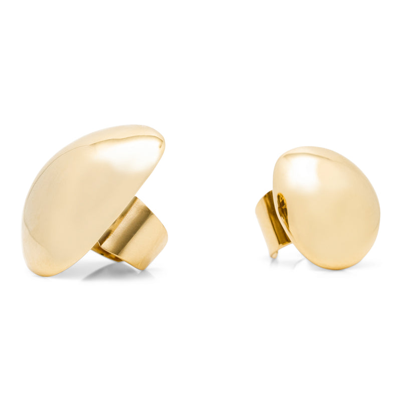 Gold Signature Dome Ring - Georgina Jewelry